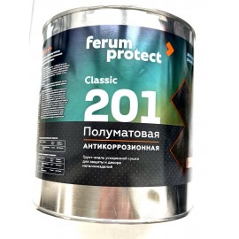 Грунт - эмаль антикоррозионная 3 в 1 "Ferum Protect" 2,7 кг Серый Грунт - эмаль антикоррозионная 3 в 1 "Ferum Protect" 2,7 кг Серый